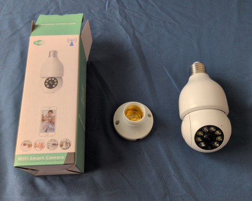Wifi bulb camera - bulb,
