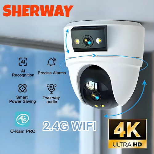 Telecamera wifi 8mp ptz - telecamera, 4k