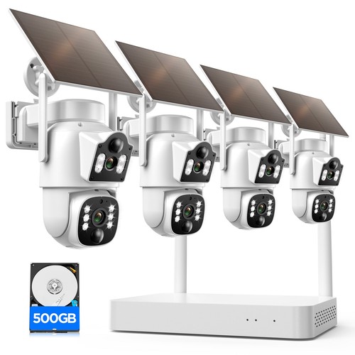 4pcs telecamera solare - 4pcs,