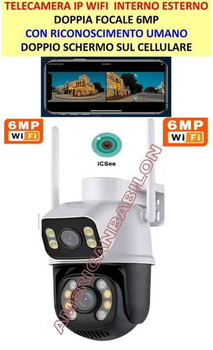 Telecamera doppia focale - ip,