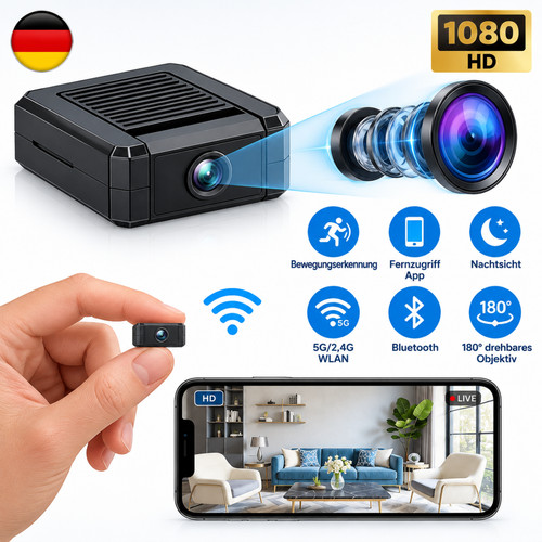 Mini telecamera ip wifi - wi-fi,