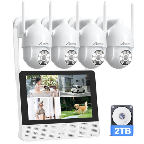 Anran 8ch wifi 5mp - wifi, wi-fi