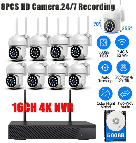 Telecamere ptz 16ch 4k nvr - 16ch,