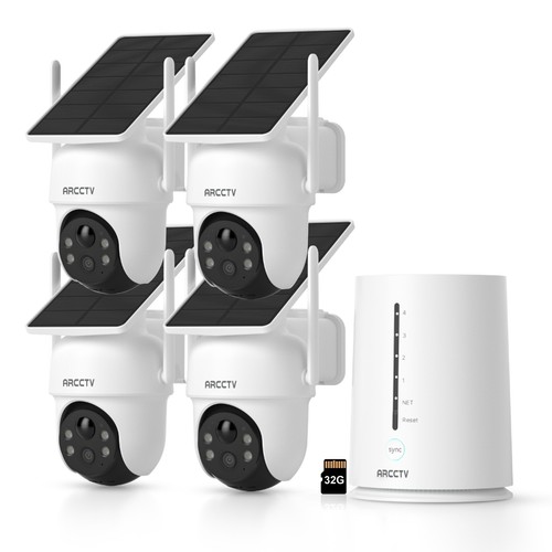 Arcctv 4mp batteria - 4mp, wi-fi