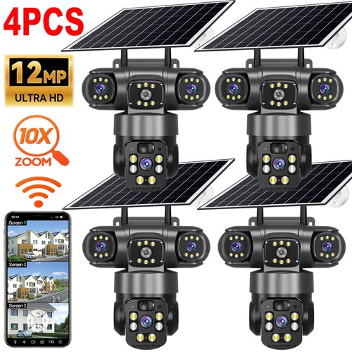 Telecamera solare 12 mp - hd,